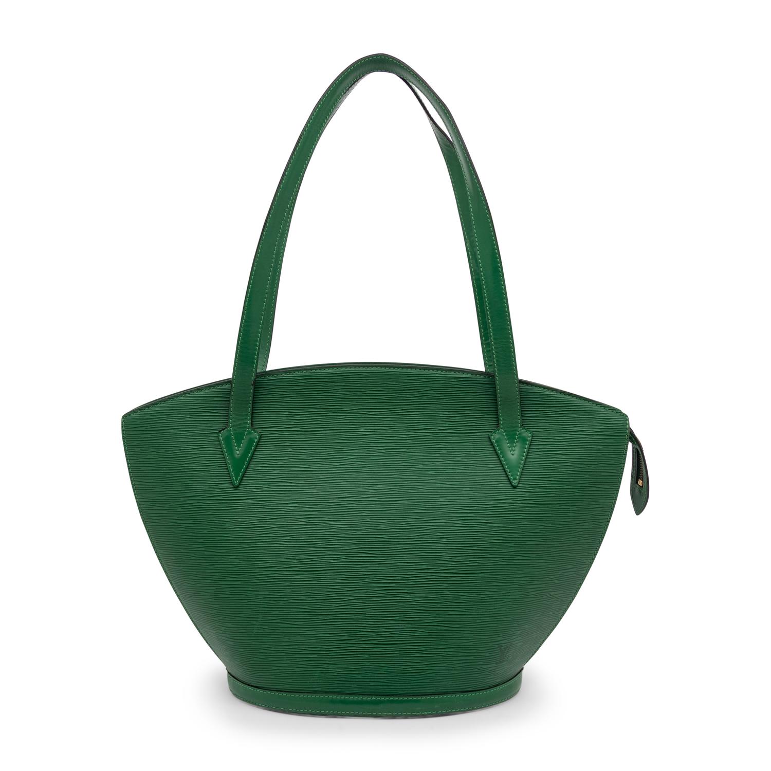 Louis Vuitton, Saint Jacques Green Epi Tote