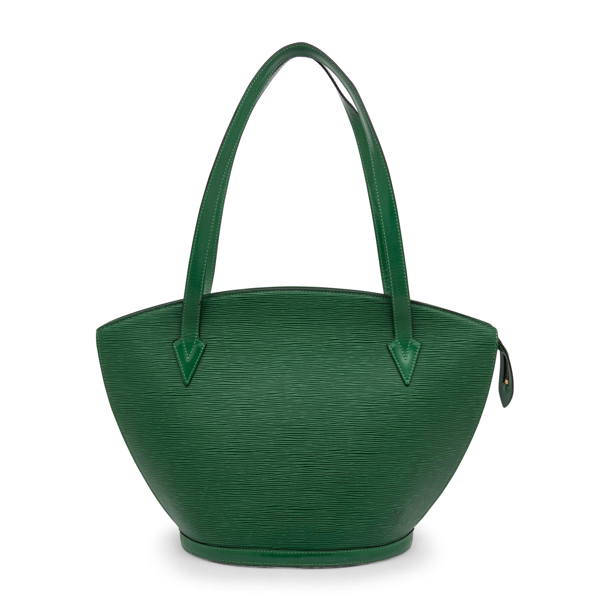 Louis Vuitton, Saint Jacques Green Epi Tote