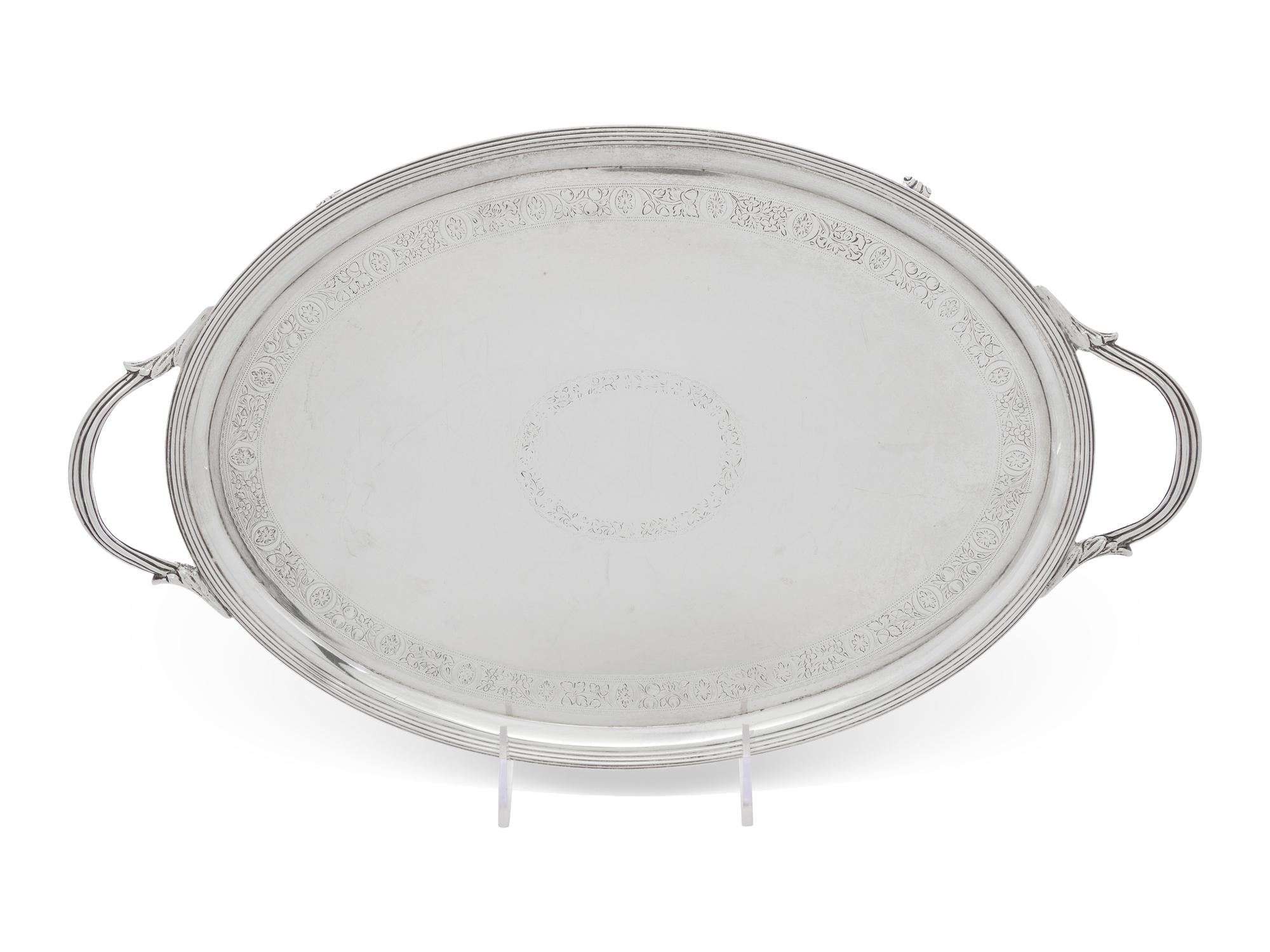 A George III Silver Tray