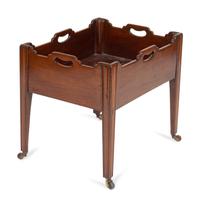 A George III Mahogany Decanter/ Book Trough — 19TH CENTURY