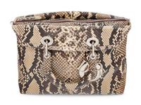 Christian Dior Tan Python Granville Bag, 2011