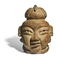 A Tlatilco Terracotta Head