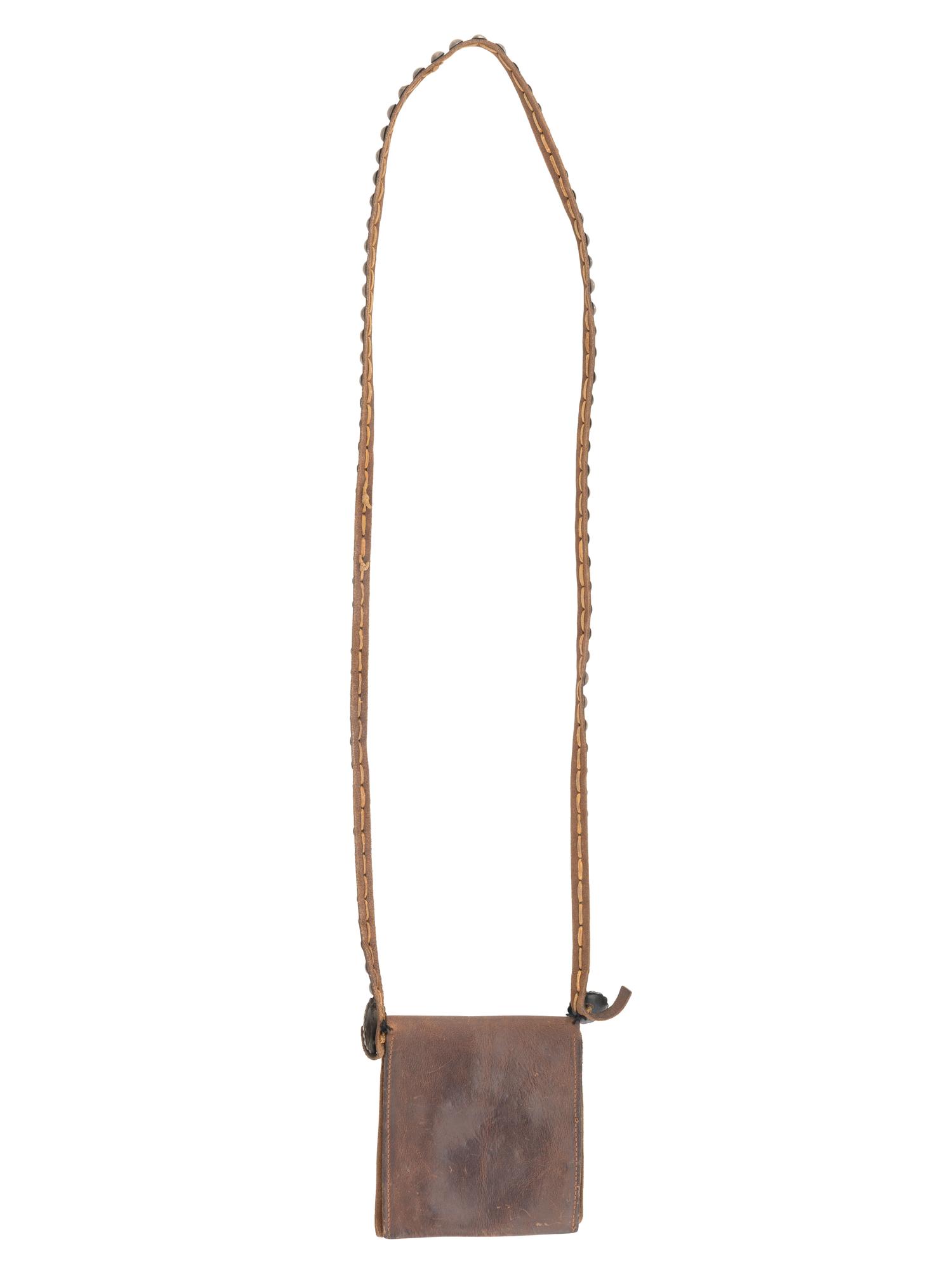 Southwestern-style Bandolier Button Bag