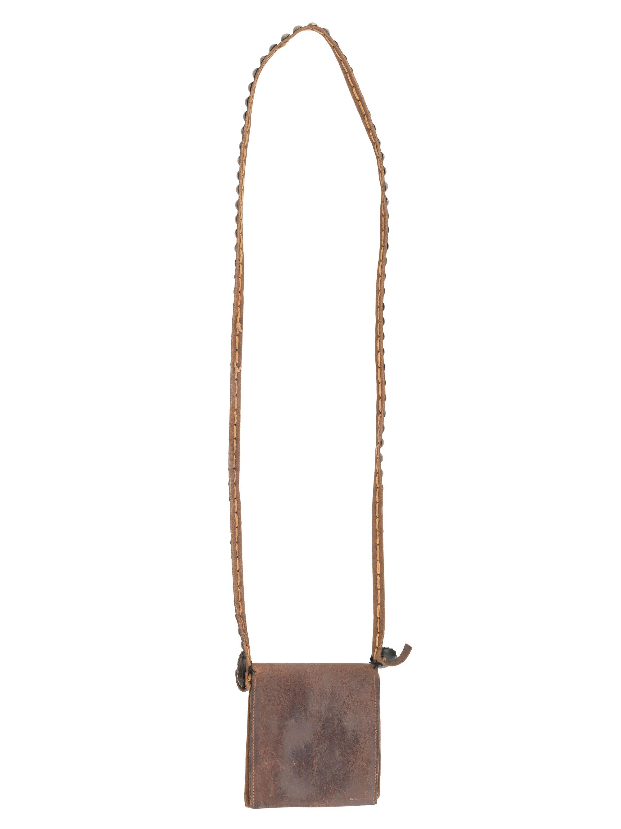Southwestern-style Bandolier Button Bag
