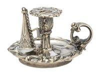 A William IV Silver Chamber Stick