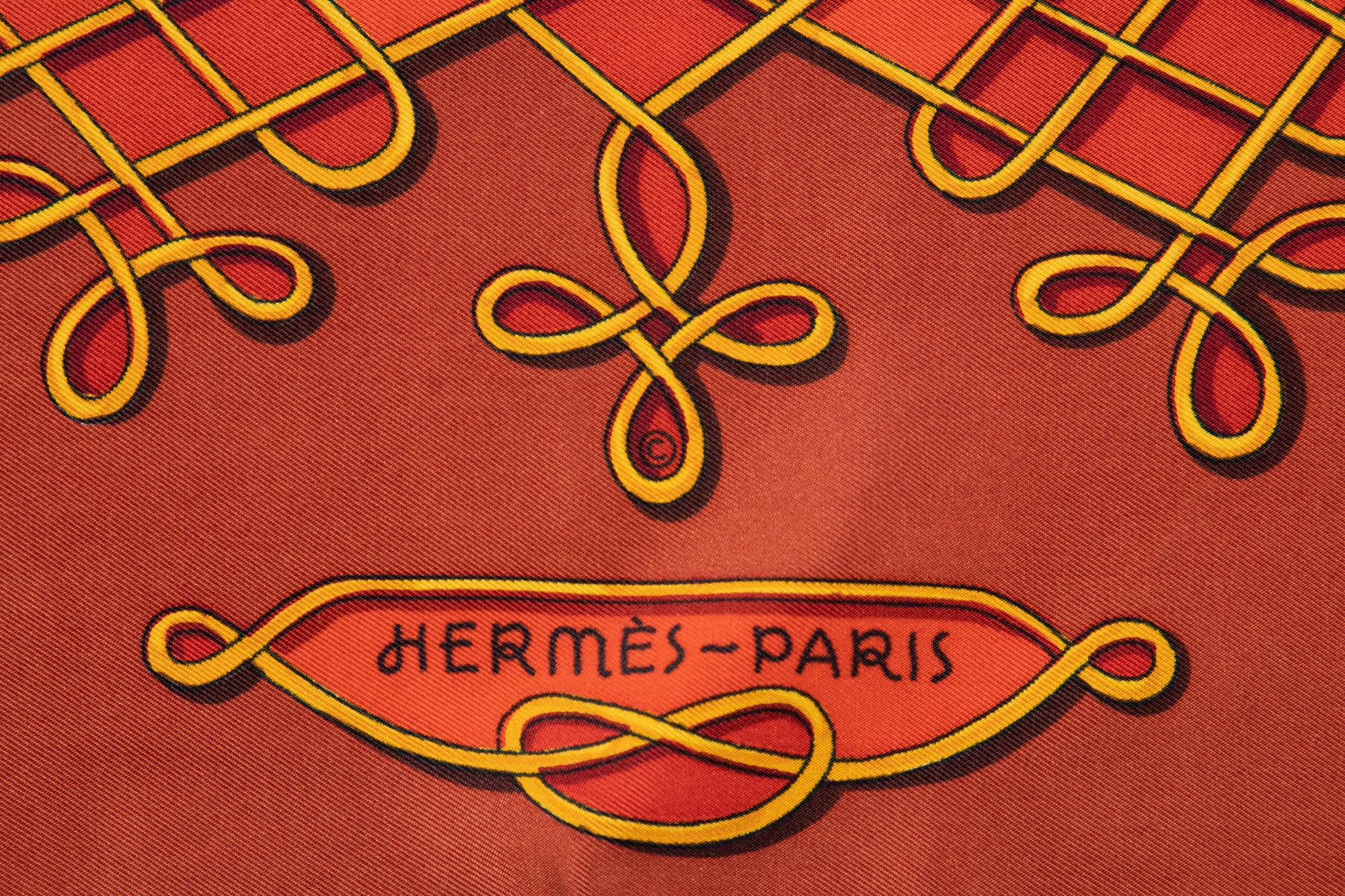 Two Hermès Scarves