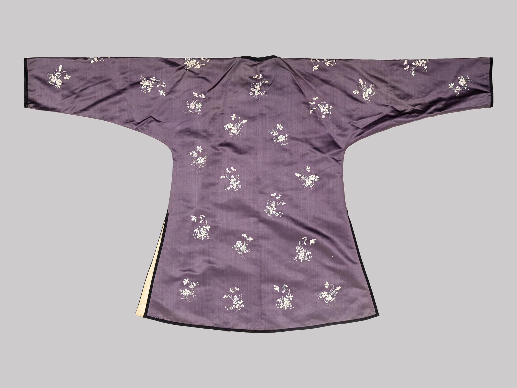 A Purple Ground Silk Lady's Jacket