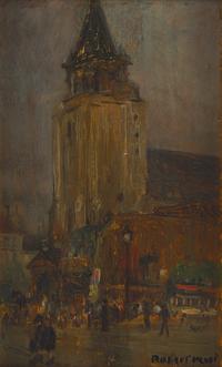 Robert Henri (American, 1865-1929) — Saint-Germain-des-Prés, Paris