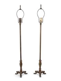 A Pair of Italian Gilt Metal Candlesticks — EARLY 20TH CENTURY