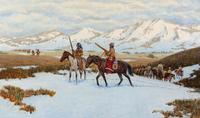 The Metis Trapper, and Bridger Meets Blackfeet