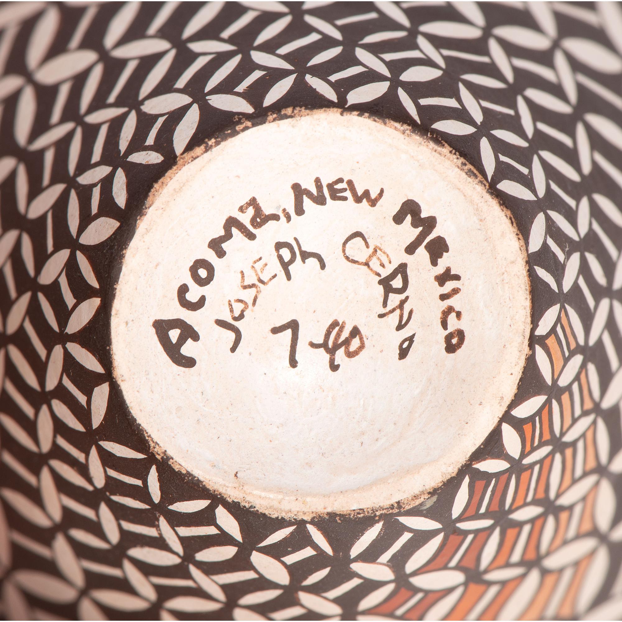 Polychrome Pottery Seed Jar