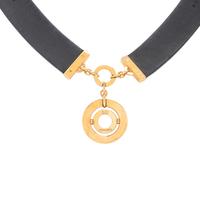 Bulgari, 'Astrale', Yellow Gold, Diamond, and Galuchat Collar Necklace