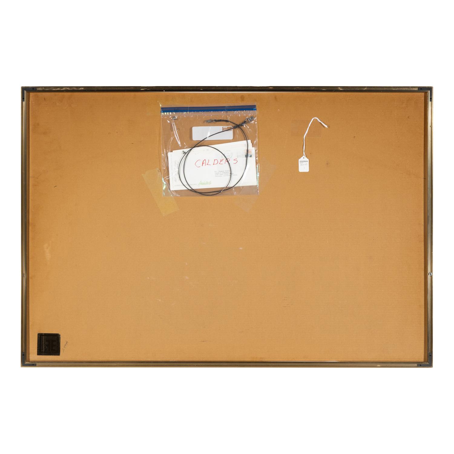 Alexander Calder (American, 1898-1976) — Construction