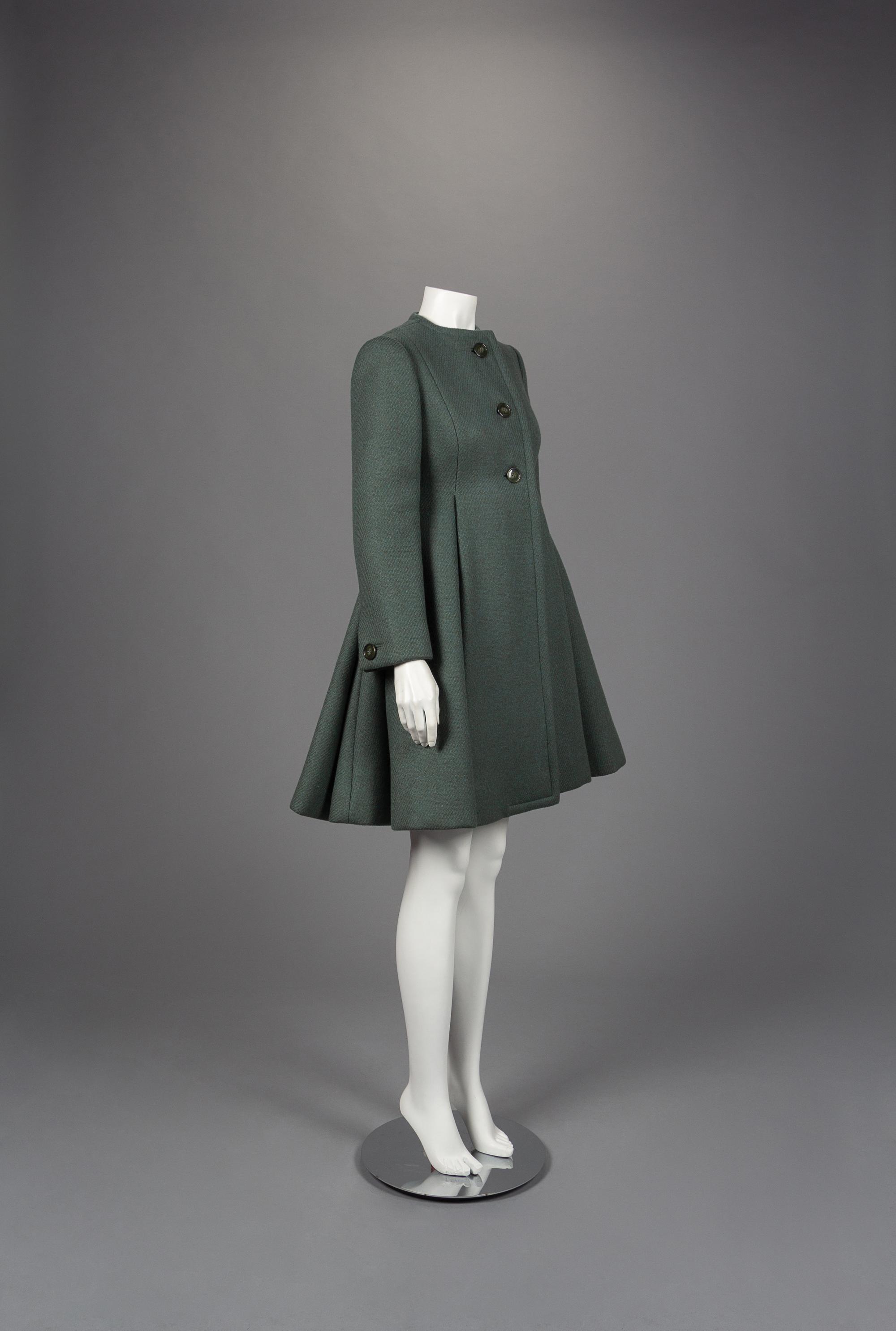 Geoffrey Beene Coat with Scarf, c.1967