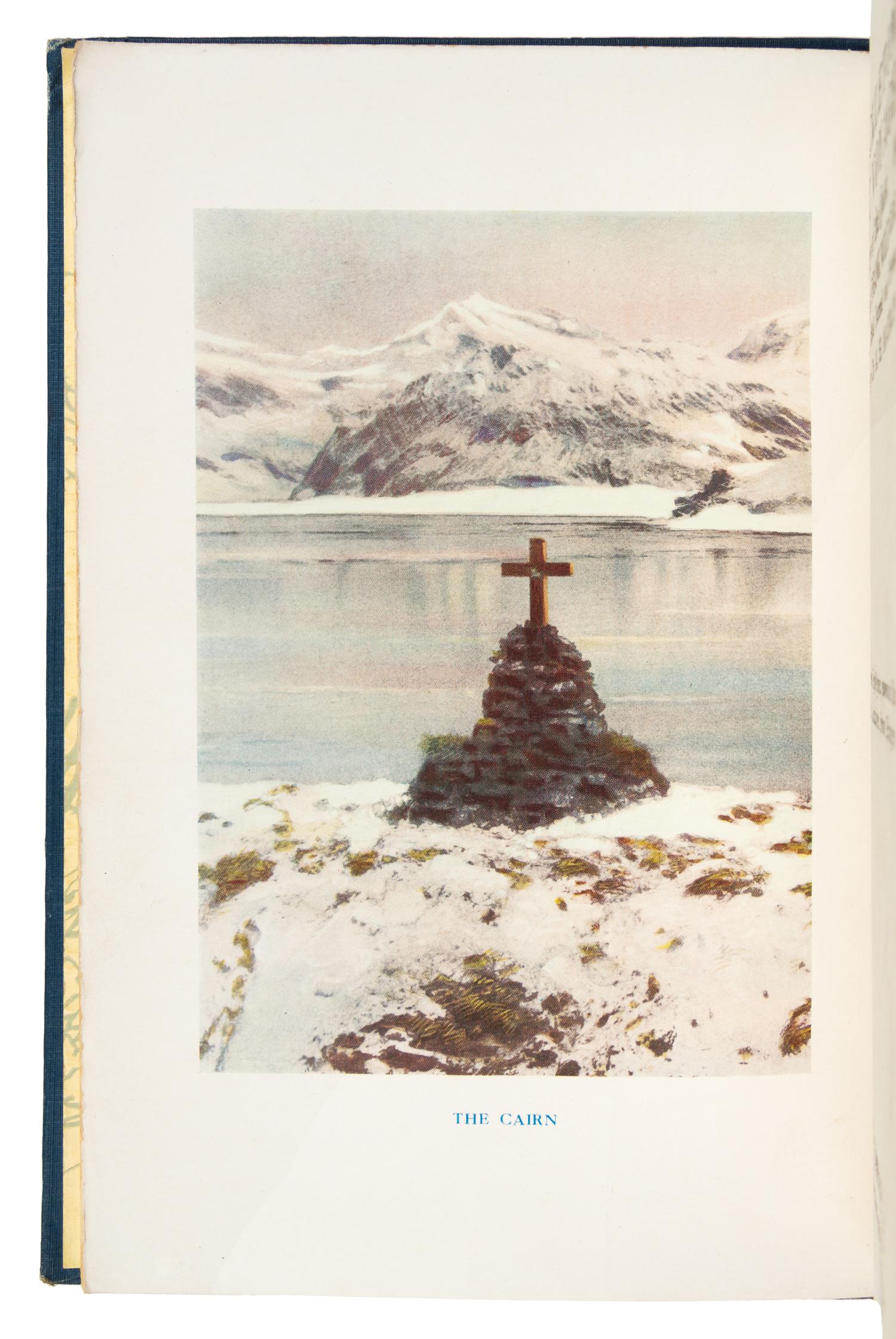 WILD, Frank. Shackleton's Last Voyage. London, 1923. 1ST ED. Sheet signed by members of the Quest expedition laid in.