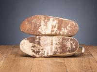 Sioux Quilled Hide Moccasins