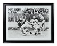 A Group of Six Large Scale Photographs of Mike Ditka as Player Formerly Displayed at Mike Ditka’s Restaurant