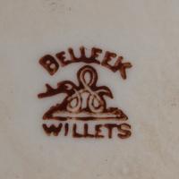 A Belleek Willets Porcelain Vase Height 18 1/2 inches. — HANS NOSEK, EARLY 20TH CENTURY