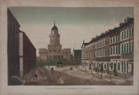 A Set of Four Hand-colored Engravings Each: 12 x 16 1/8 inches.