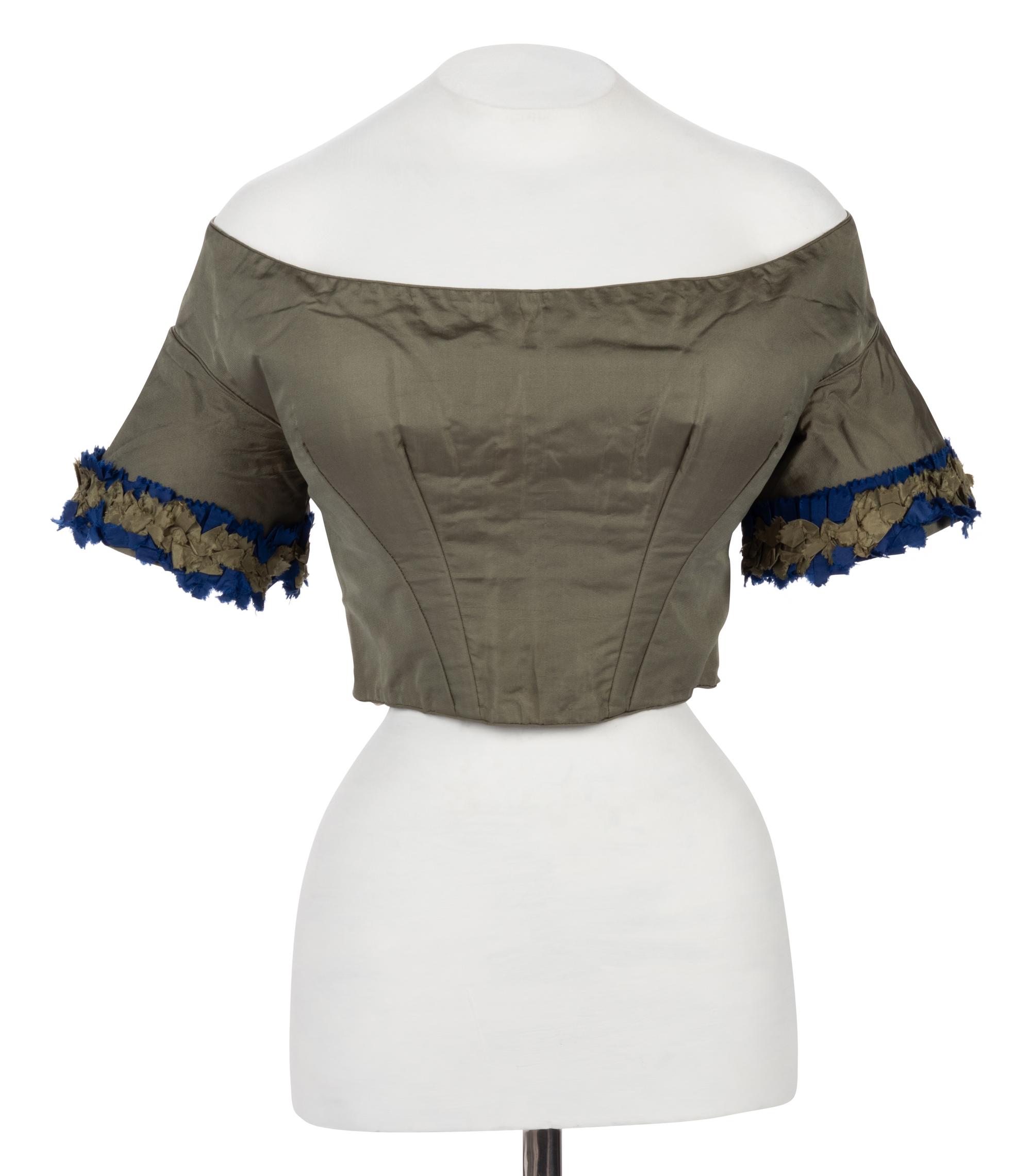 Three Mid 19th Century Bodices, 1840-50s