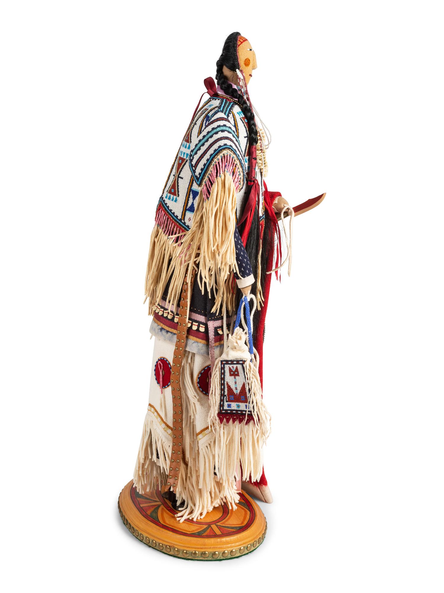 Beaded Female Figure