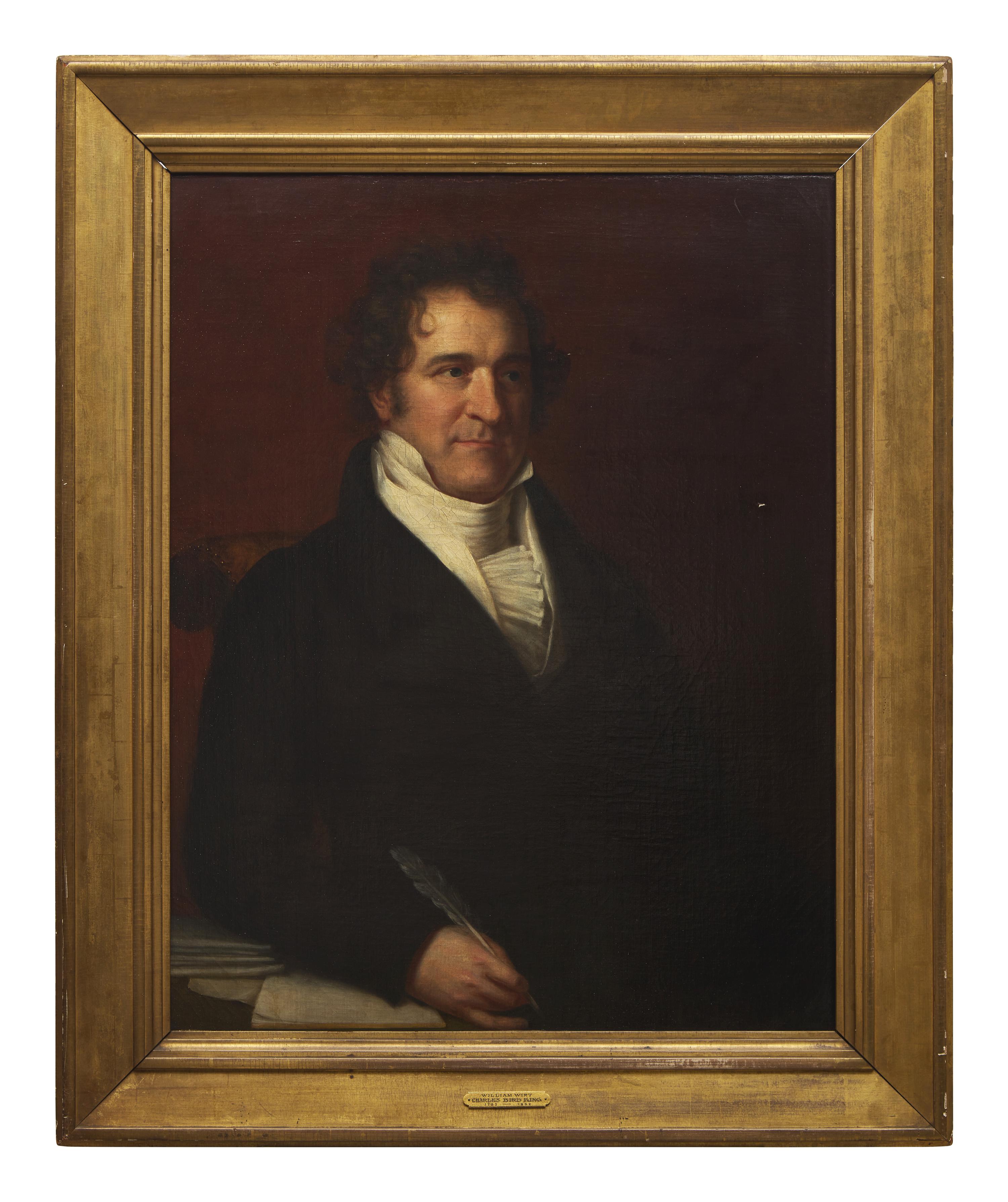 Charles Bird King (1785-1862), A Portrait of William Wirt (1772-1834)