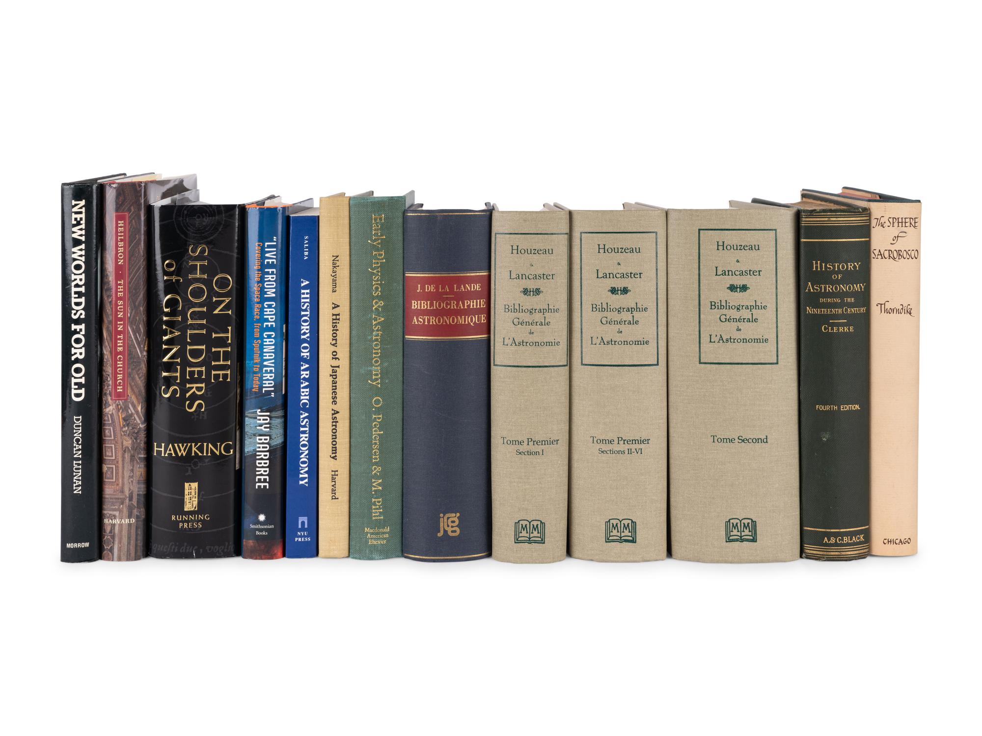 [ASTRONOMY -- BIBLIOGRAPHIES]. A group of 13 works, including: