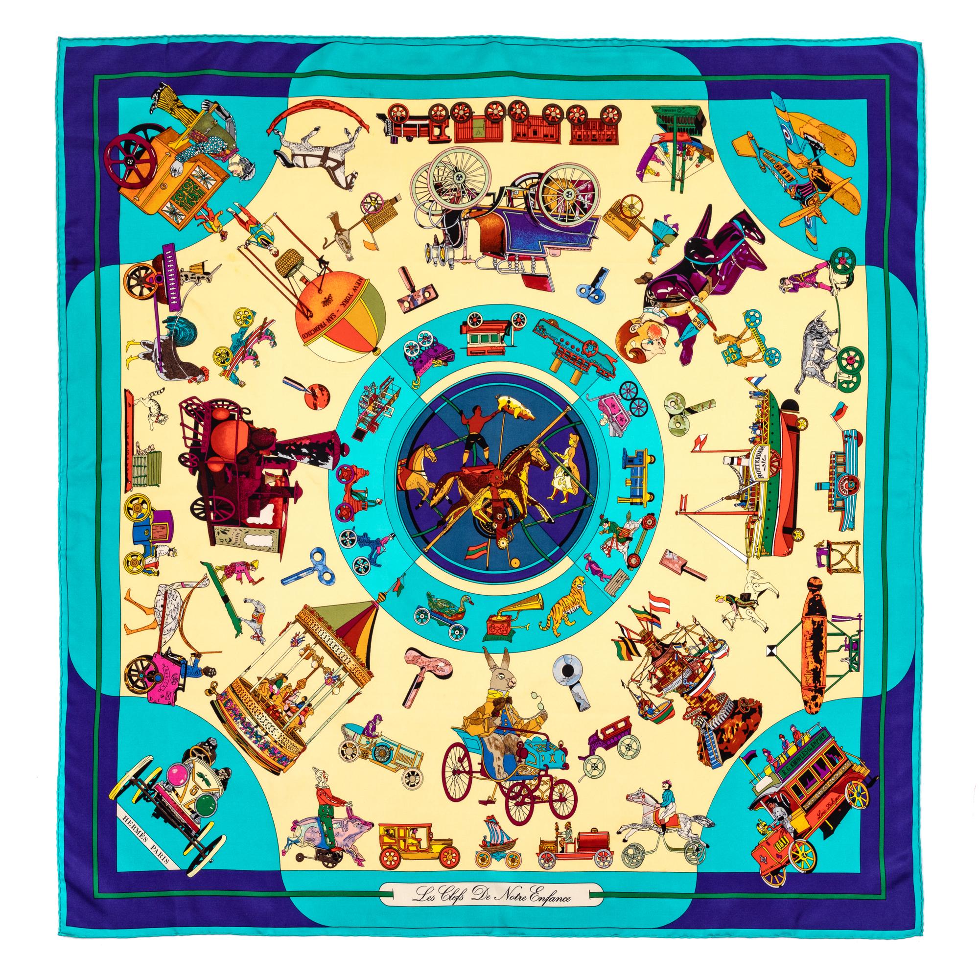 Hermès 90cm Silk Scarf