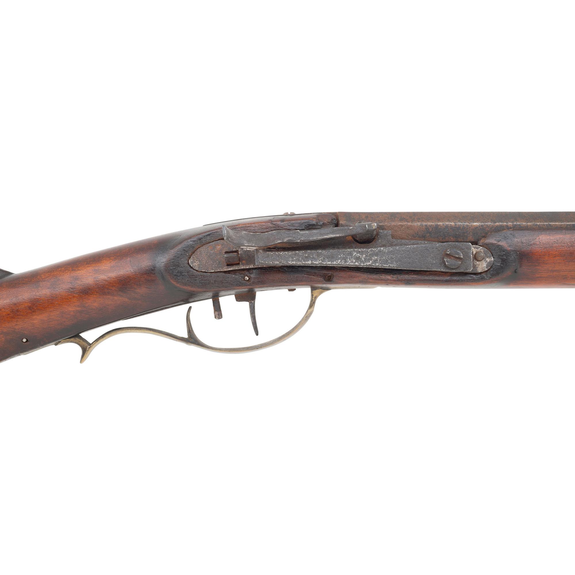Mule Ear Percussion Buck & Ball Gun