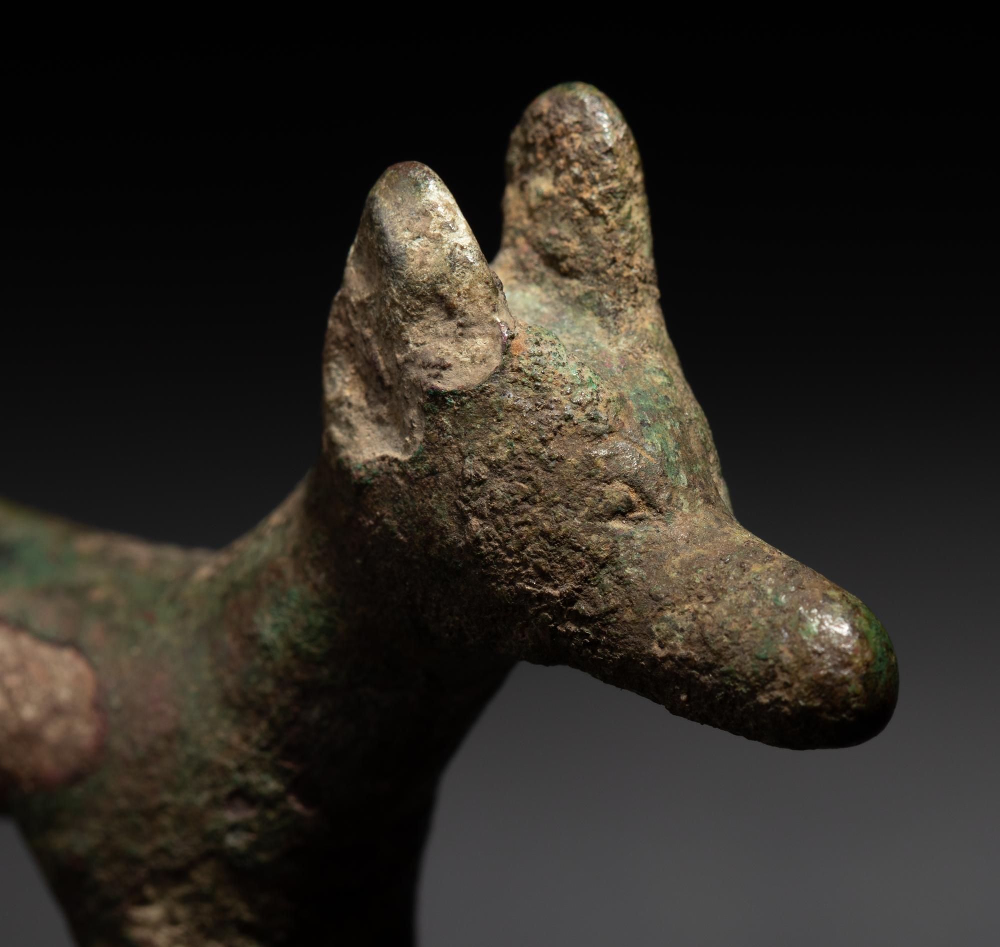 An Egyptian Bronze Wepwawet