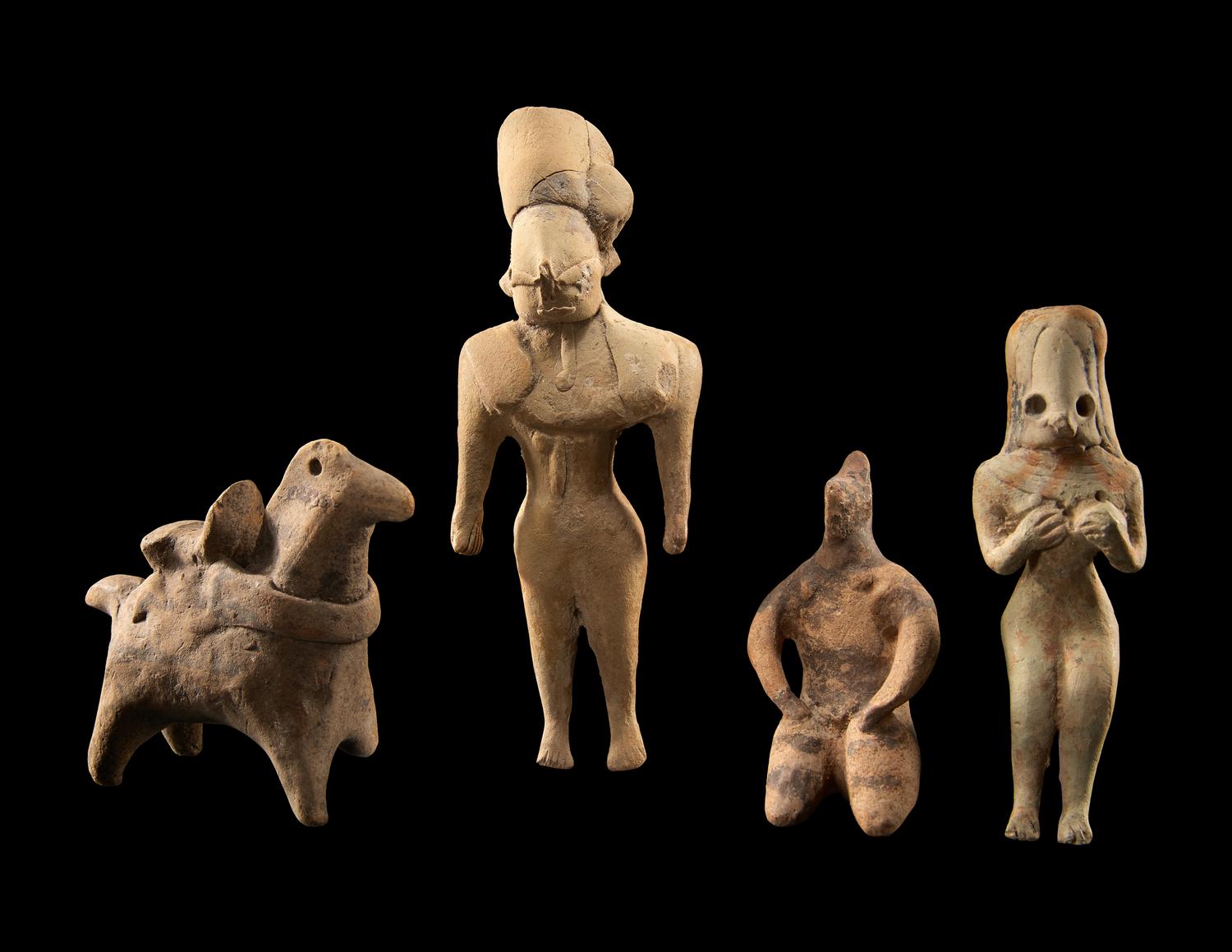 Four Syro-Hittite Terracotta Figures