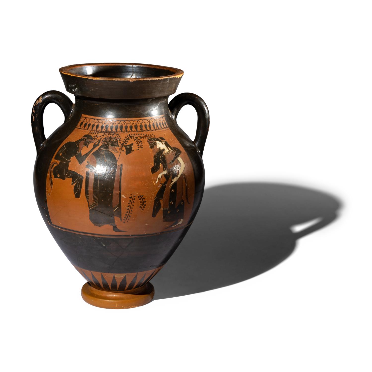 An Attic Black-Figured Amphora