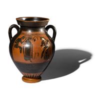 An Attic Black-Figured Amphora