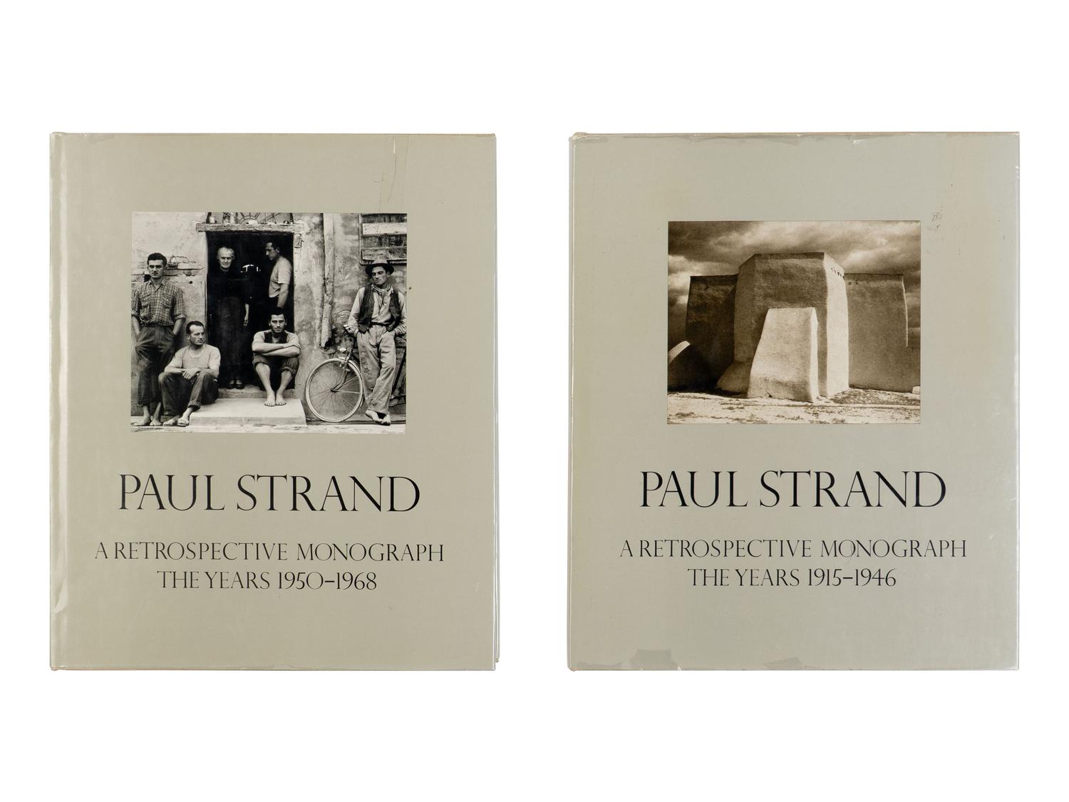 [PHOTOGRAPHY]. STRAND, Paul (1890-1976). A Retrospective Monograph the Years 1915-1946 [and] 1950-1968 . New York: Aperture, 1971.