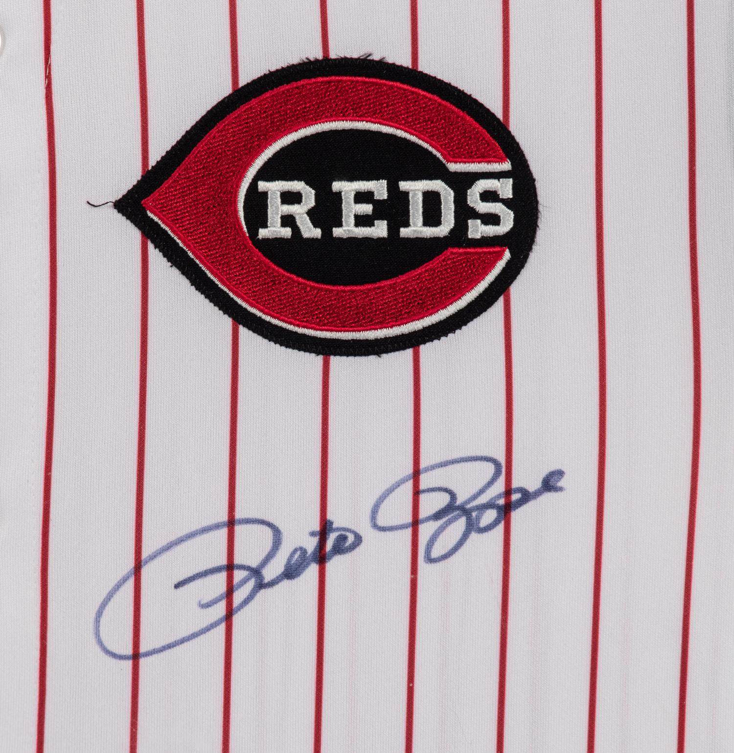 A Group of Pete Rose Cincinnati Reds Signed Autographs Items