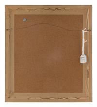 A Framed Egyptian Style Painted Linen Fragment