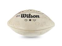 A Chicago Bears Multi Signed Autograph Football Including Walter Payton and Gale Sayers (Beckett Authentication Services BAS Certified),