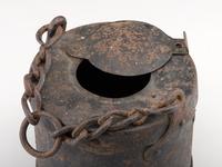 [CIVIL WAR]. Artillery grease bucket.