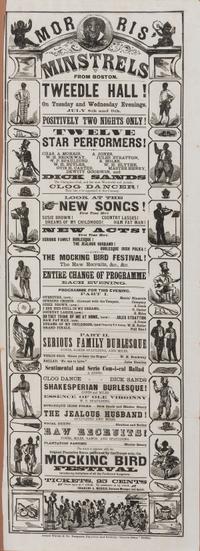 [MUSIC]. Morris' Minstrels from Boston. Tweedle Hall! Buffalo, NY: Joseph Warren & Co., n.d.