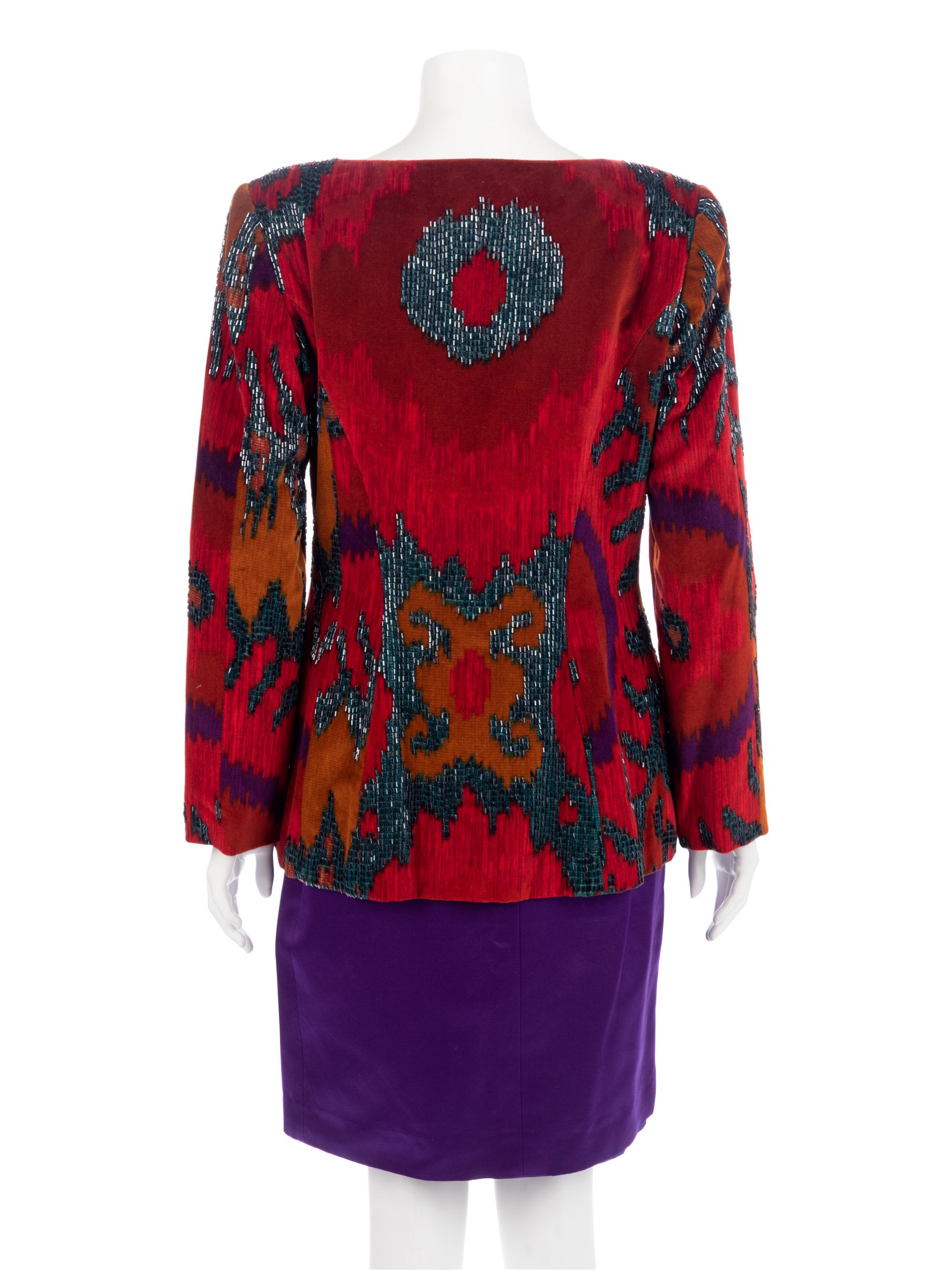 Three Bob Mackie Items, 1980-90s: Two Strapless Dresses & One Suit