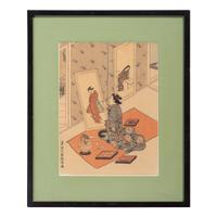 Three Japanese Woodblock Prints