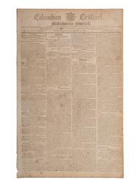 [ADAMS, John (1735-1826)]. John Adams' last State of the Union Address feat. in Columbian Centinel .