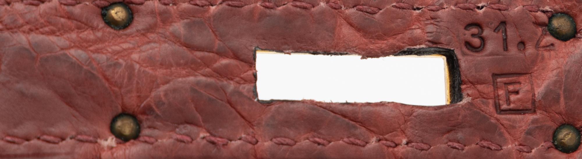 Hermès, Birkin 30 in Burgundy Crocodile