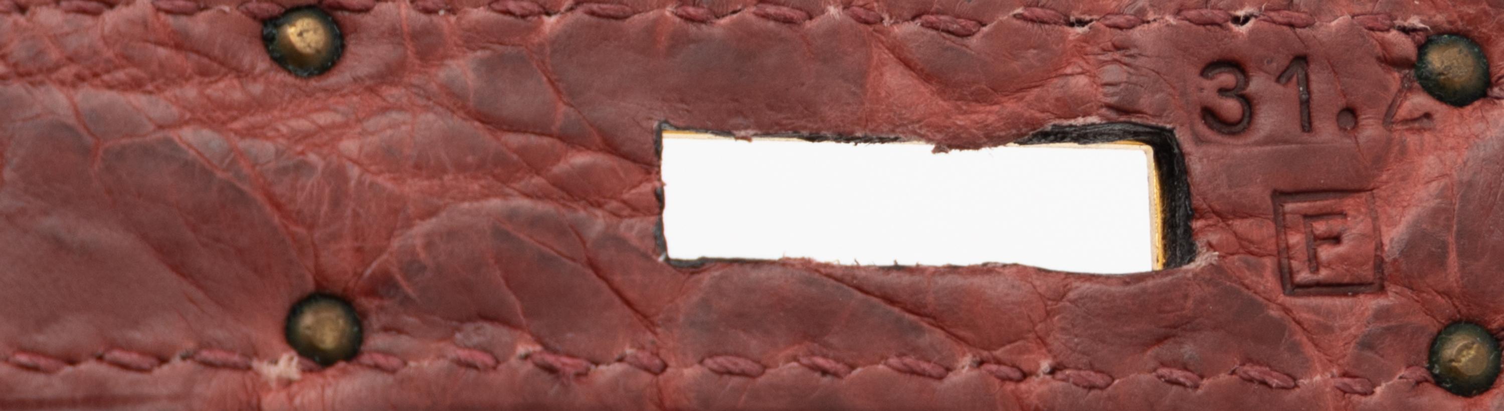 Hermès, Birkin 30 in Burgundy Crocodile