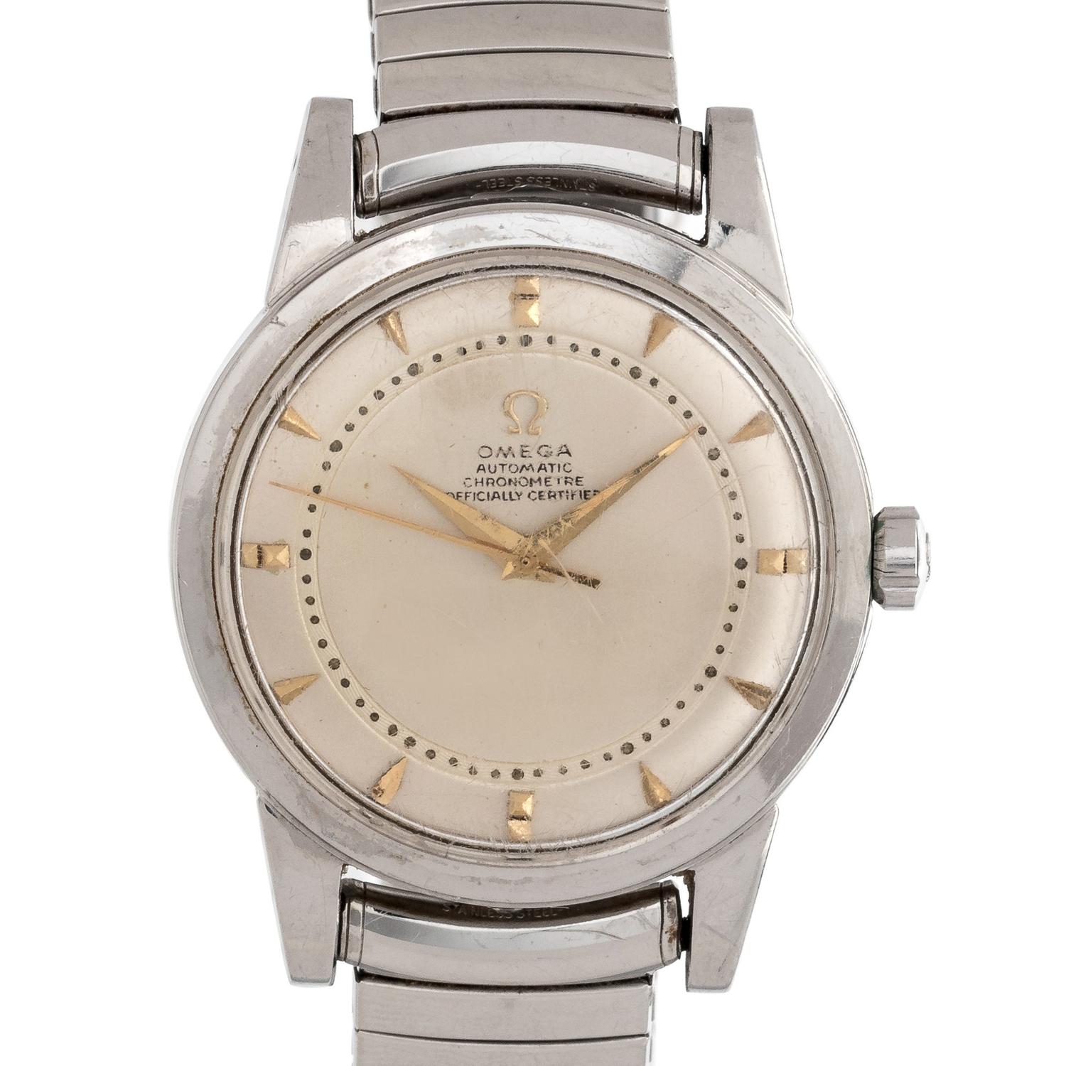 Omega, Stainless Steel Ref. 2657-6/2494SC Wristwatch