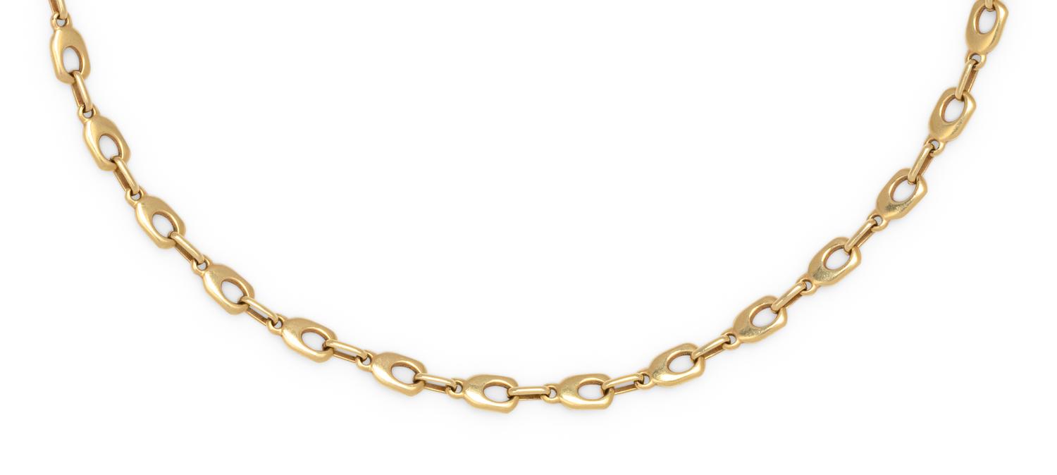 YELLOW GOLD NECKLACE