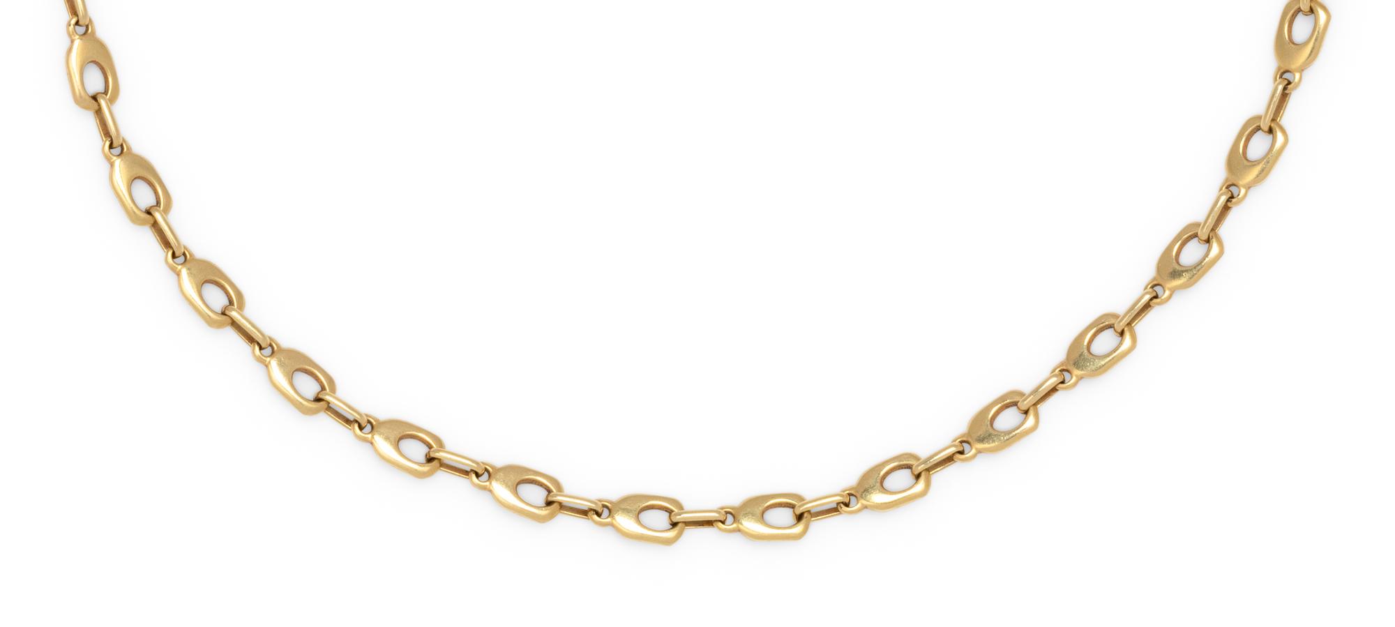 YELLOW GOLD NECKLACE