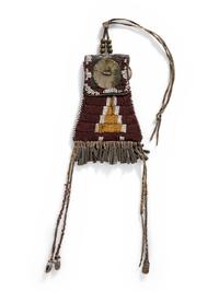 Kiowa Beaded Strike-a-Light Bag