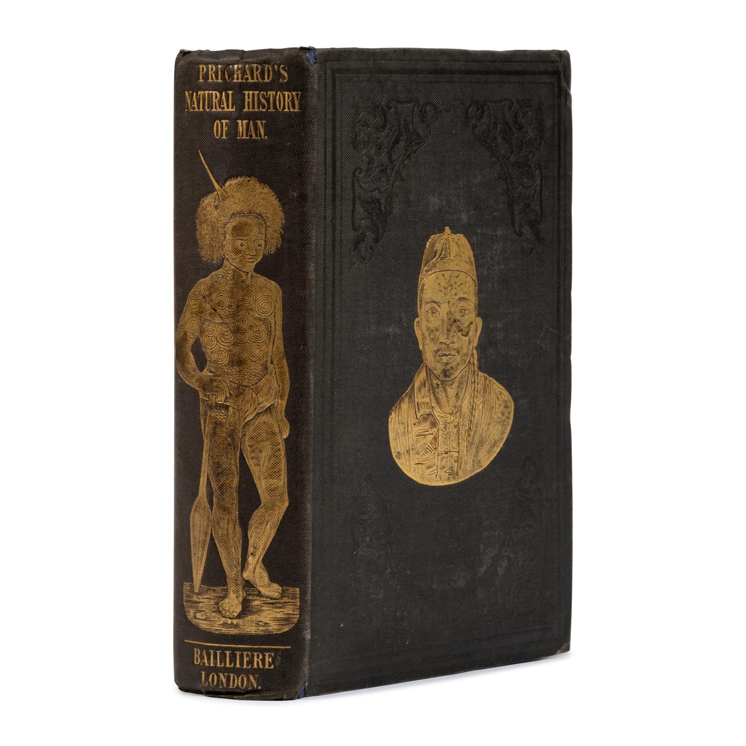 [Natural History]. Prichard, James Cowles (1786-1848). The Natural History of Man . London, [et al]: H. Bailliere, 1843.