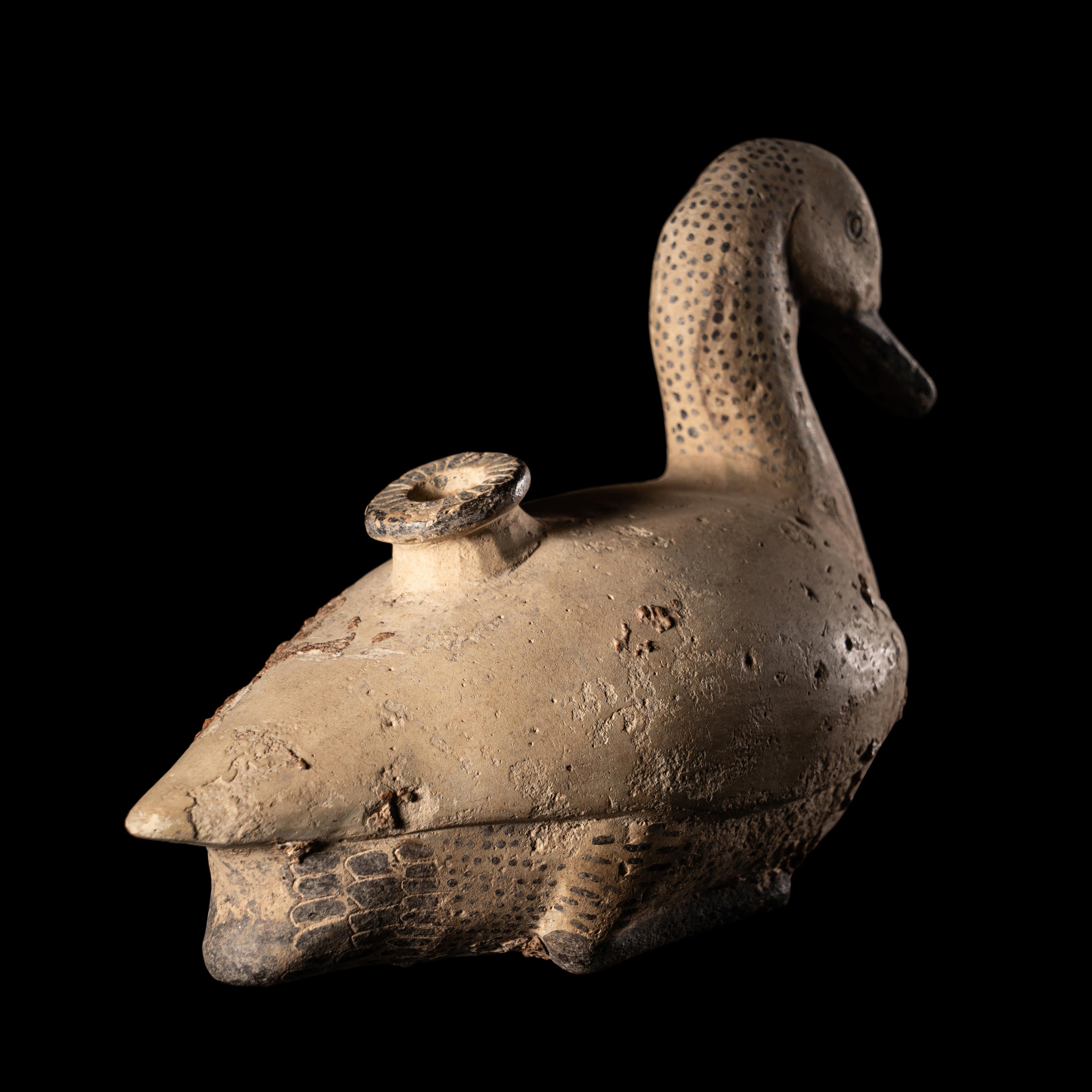 An East Greek Pottery Duck Askos